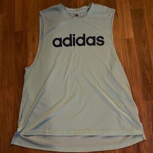 Adidas Light Blue Athletic Tank